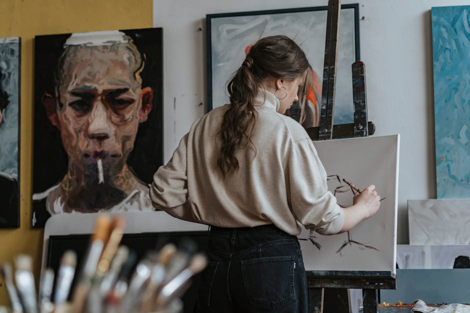 Local Artist Paints Masterpiece with Ketchup